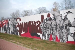 Największy mural historyczny w Europie oficjalnie odsłonięty