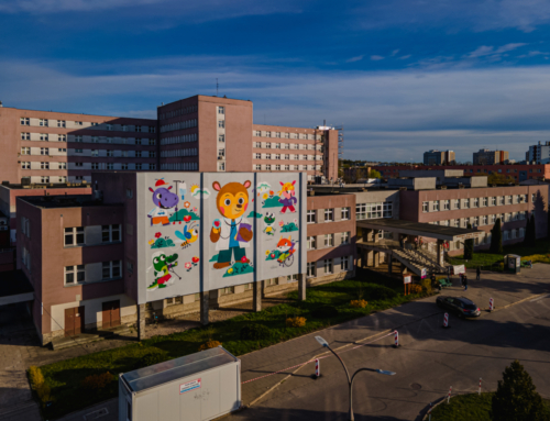 Elewacja Uniwersyteckiego Dziecięcego Szpitala Klinicznego w Białymstoku zostanie pomalowana farbami marki Primacol